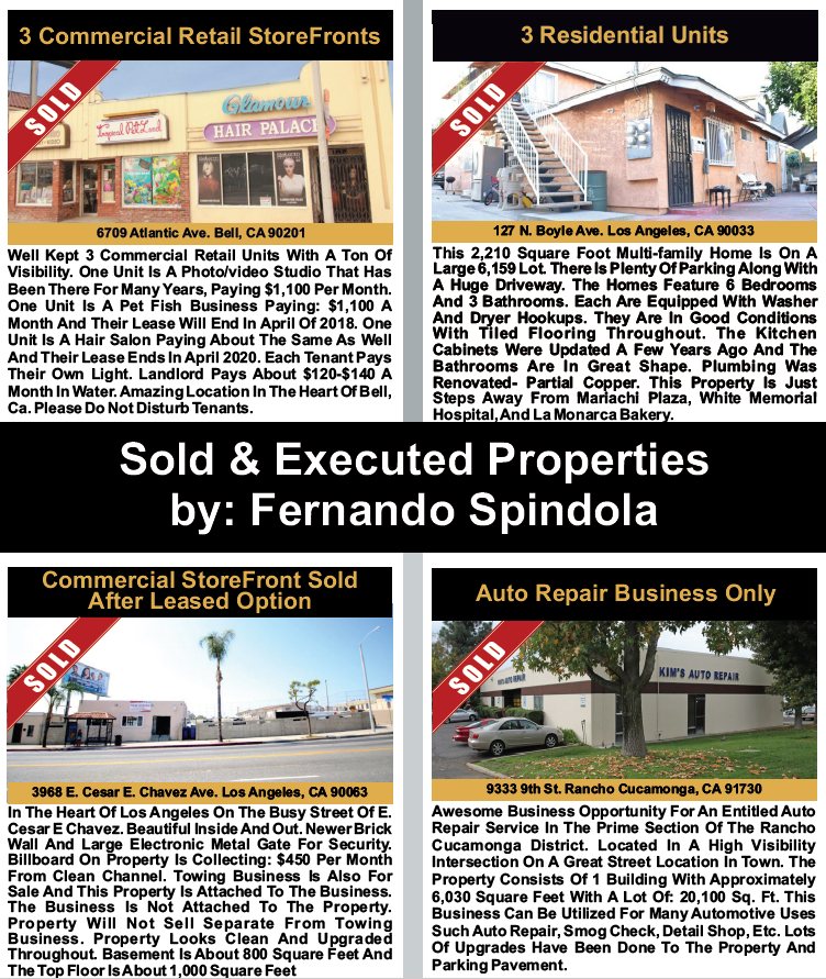Commercial Real Estate Sell 323-456-6110-Call-Fernando